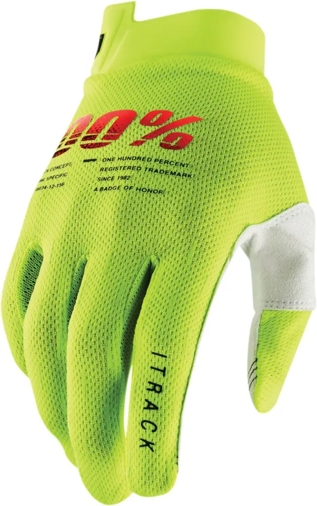 100% - GLOVE ITRACK F YL MD - 33306600