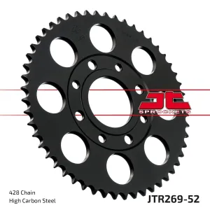 JT SPROCKETS - SPROCKET REAR 52T 428 - 12101551