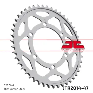 JT SPROCKETS - SPROCKET REAR 47T 525 BLK - 12101624