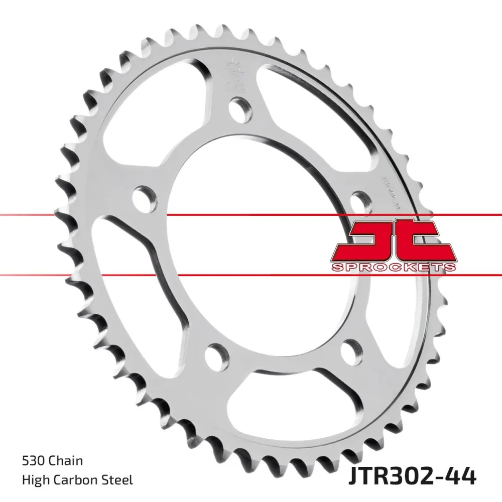 JT SPROCKETS - SPROCKET REAR 44T 530 BLK - 12101657