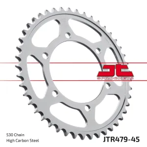 JT SPROCKETS - SPROCKET REAR 45T 530 BLK - 12101665