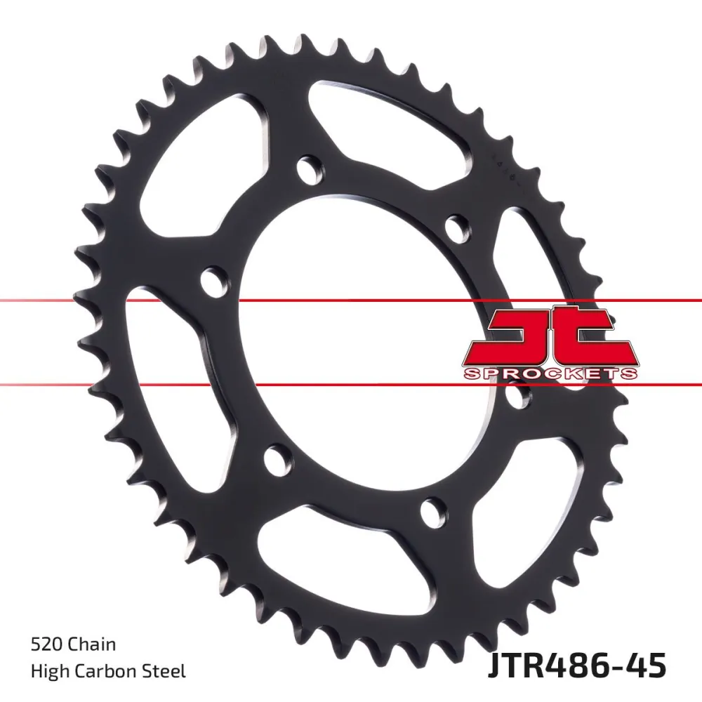 JT SPROCKETS - SPROCKET REAR 45T 520 BLK - 12101669