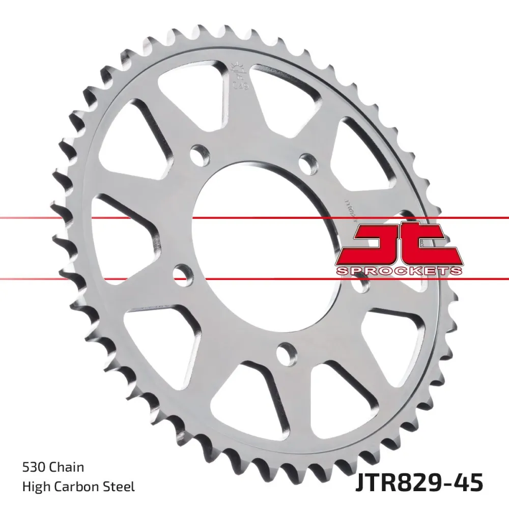JT SPROCKETS - SPROCKET REAR 45T 530 BLK - 12101694