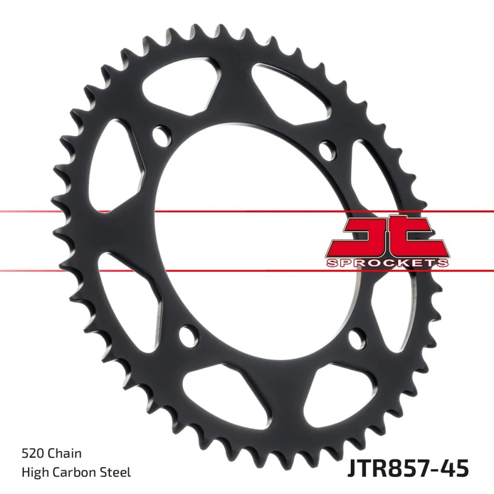 JT SPROCKETS - SPROCKET REAR 45T 520 BLK - 12101703