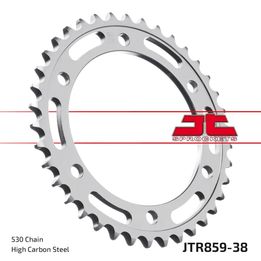 JT SPROCKETS - SPROCKET REAR 38T 530 BLK - 12101705