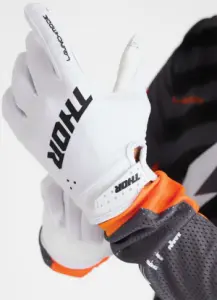 THOR - GLOVES LAUNCHMODE WHITE M - 33308226