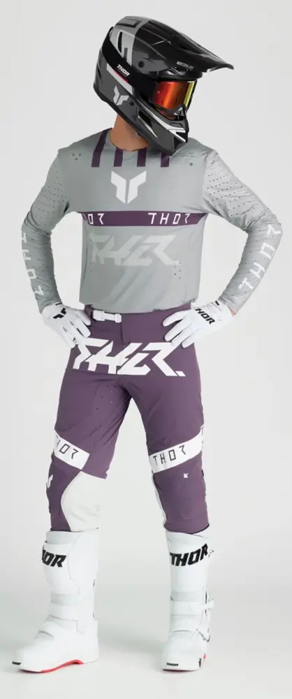 THOR - GLOVES LAUNCHMODE WHITE M - 33308226