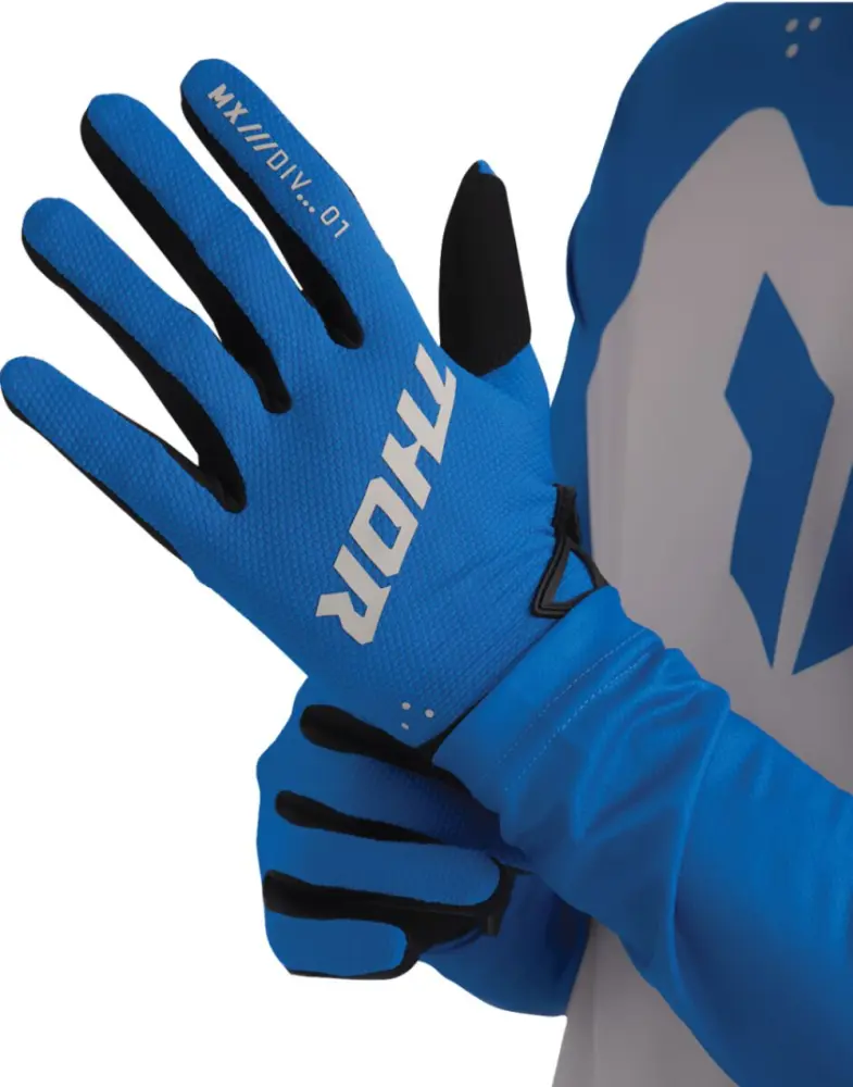 THOR - GLOVES RIDEMODE STATIC BLUE M - 33308345