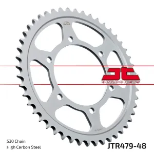 JT SPROCKETS - SPROCKET REAR 48T 530 BLK - 12101804