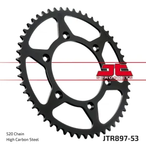 JT SPROCKETS - SPROCKET REAR 53T 520 - 12101814