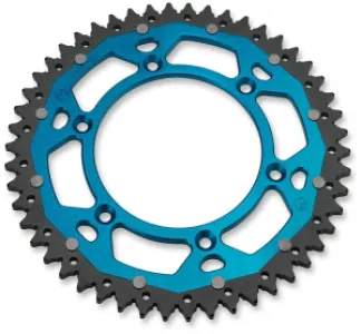 MOOSE OFFROAD HARD-PARTS - SPROCKET DUAL MSE HUS 48T BLUE - 12101824