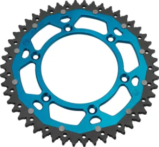 MOOSE OFFROAD HARD-PARTS - SPROCKET DUAL MSE KTM 52T BLUE - 12101831