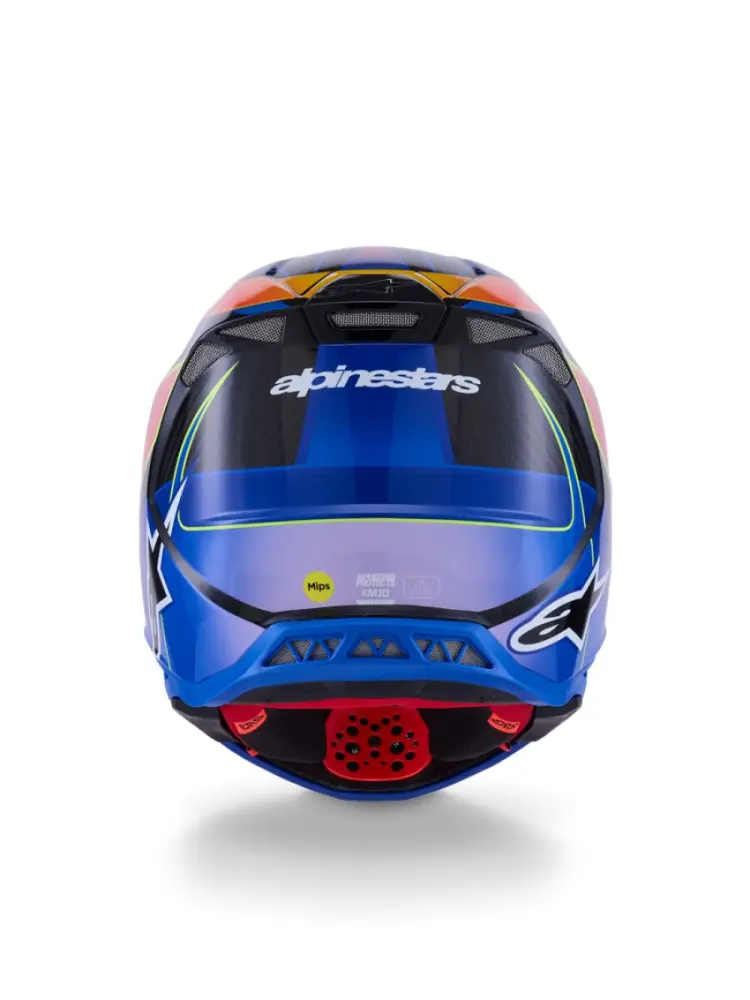 ALPINESTARS(MX) - HELMET S-M10 ERA BLUE/RED/YL 2 - 01109056