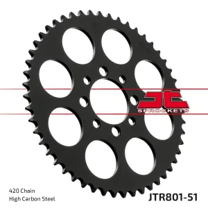 JT SPROCKETS - SPROCKET REAR 51T 420 - 12101864