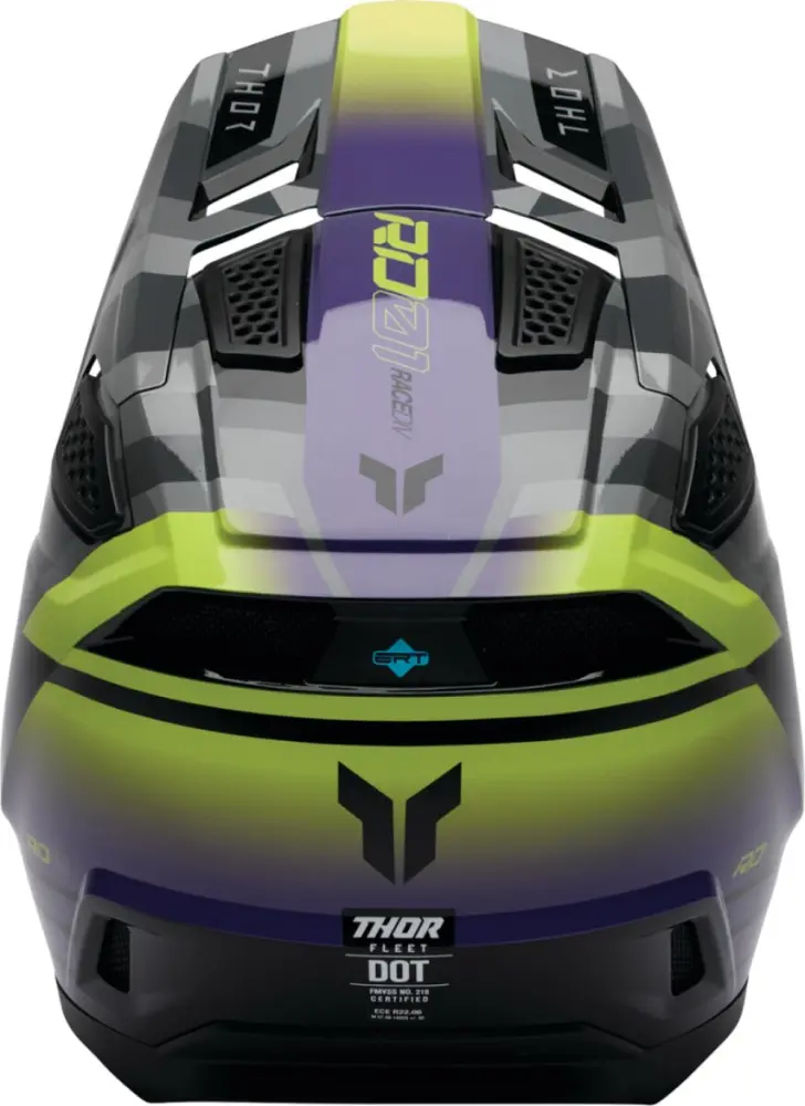 THOR - HELMET FLEET CAMBER BK/PR 2X - 01109416