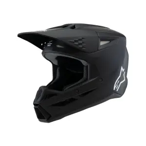 ALPINESTARS(MX) - HELMET YTH SM3 SOLID BLACK YS - 01111671