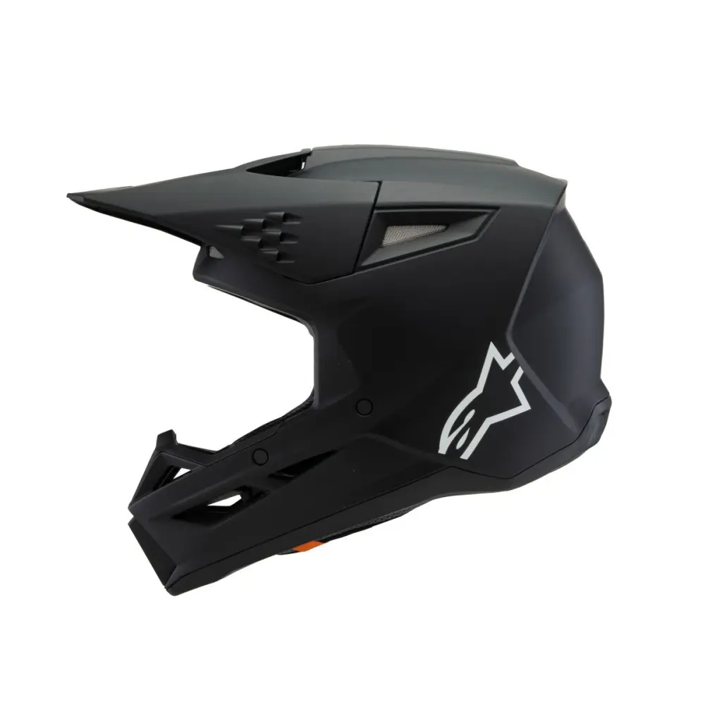 ALPINESTARS(MX) - HELMET YTH SM3 SOLID BLACK YL - 01111673