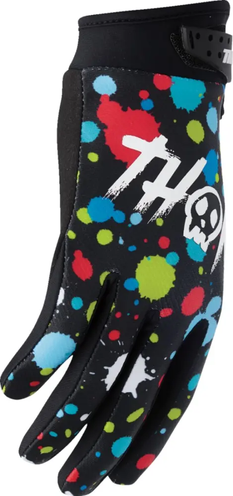 THOR - GLOVES YTH LAUNCHMODE SPLAT BL - 33321917