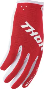 THOR - GLOVES YTH RIDEMODE STATIC RED - 33321990