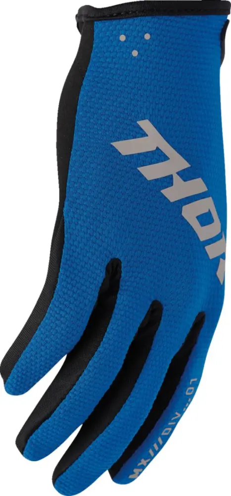 THOR - GLOVES YTH RIDEMODE STATIC BLU - 33321991