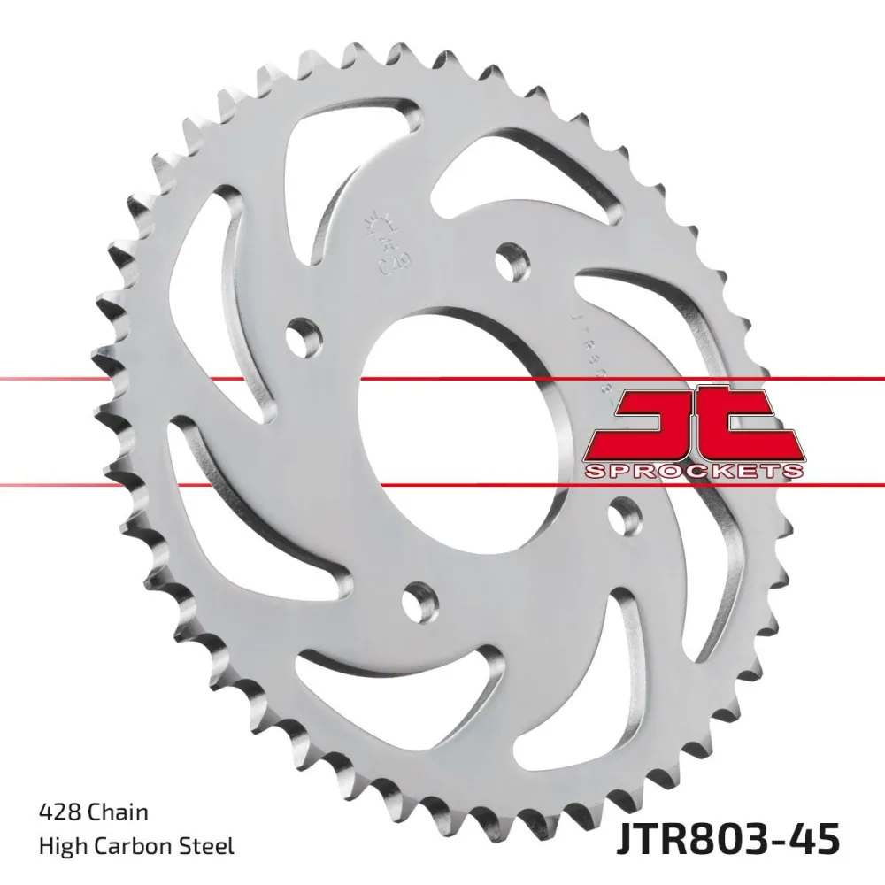JT SPROCKETS - SPROCKET REAR 45T 428 - 12102415