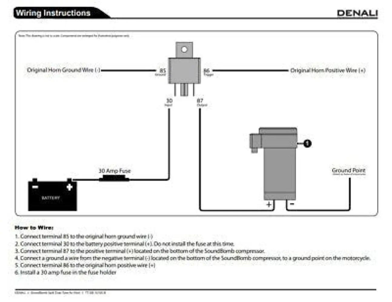 DENALI - SPLIT AIR HORN - 21070341
