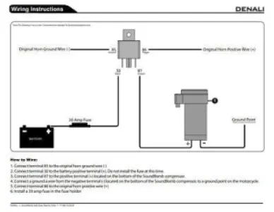 DENALI - SPLIT AIR HORN - 21070341