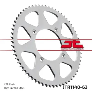 JT SPROCKETS - SPROCKET REAR 428 63T - 12102522