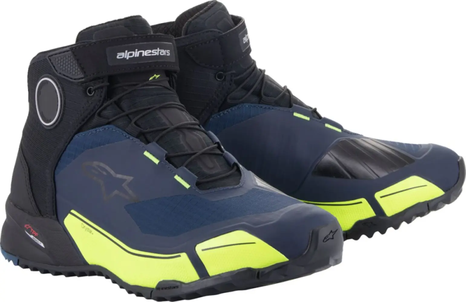ALPINESTARS (ROAD) - SHOE CR-X DS BK/BL/YL 8.5 - 34053100