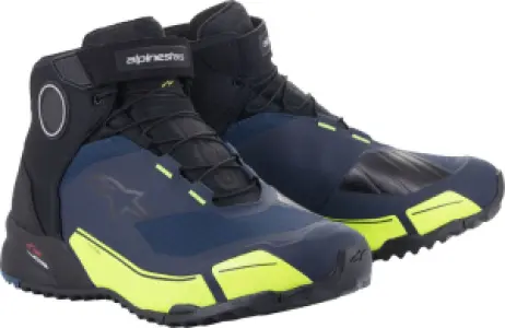 ALPINESTARS (ROAD) - SHOE CR-X DS BK/BL/YL 8.5 - 34053100