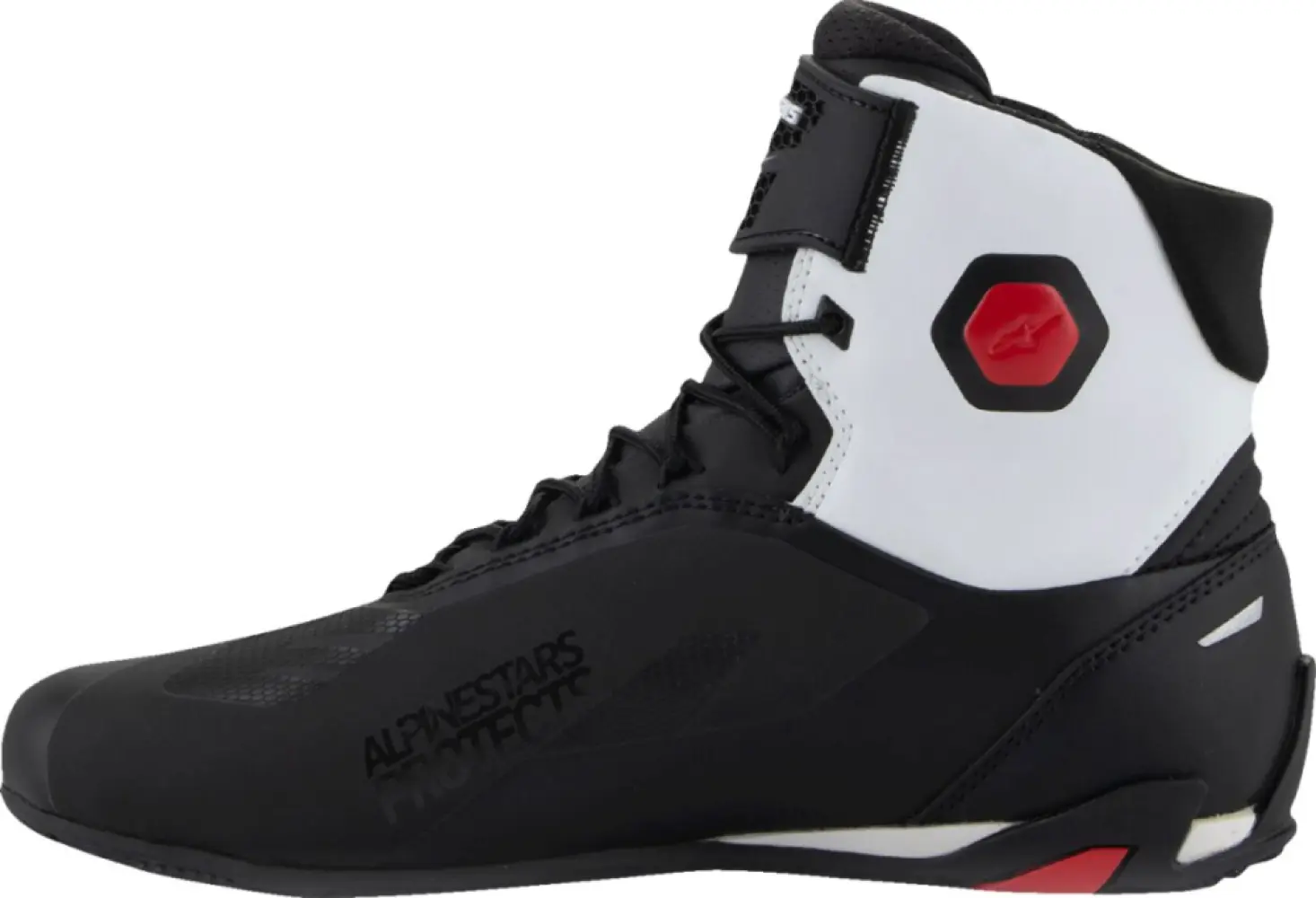 ALPINESTARS (ROAD) - SHOE FASTER V4 BLK/WHT/RD 12 - 34053709
