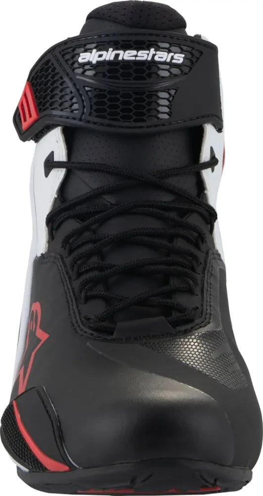 ALPINESTARS (ROAD) - SHOES FASTER-4 BK/WH/DK RD 10 - 34053817