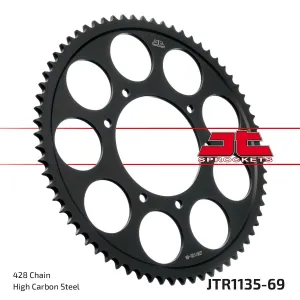JT SPROCKETS - SPROCKET REAR 69T 428 - 12102773