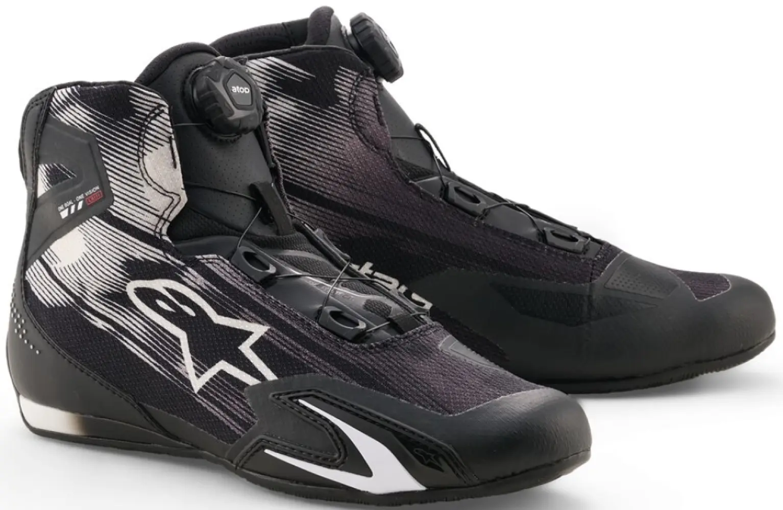 ALPINESTARS (ROAD) - SHOE CELER VENTED BLACK/WHITE  - 34053991