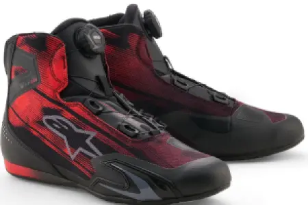 ALPINESTARS (ROAD) - SHOE CELER VENTED BLACK/RED 9. - 34054006