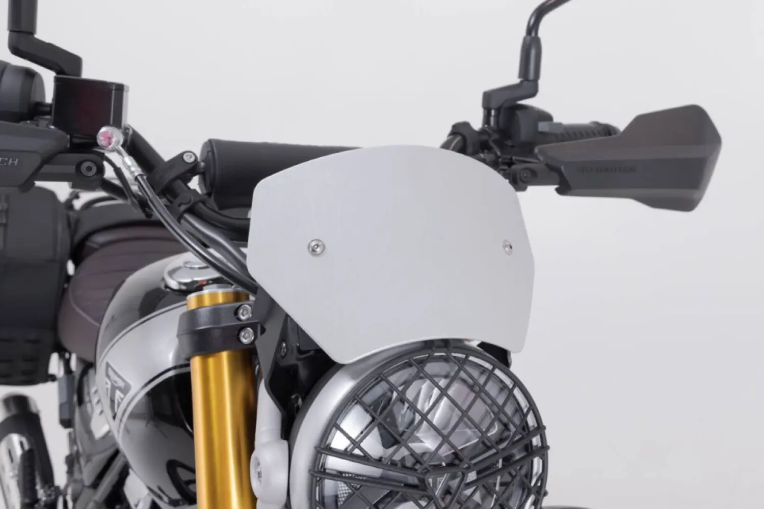 SW-MOTECH - WINDSCREEN SCRAMBLER 400X SILV - 23121259