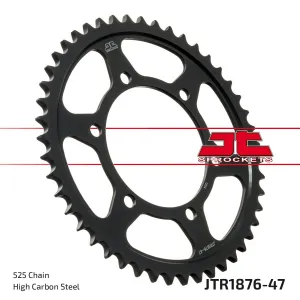 JT SPROCKETS - SPROCKET REAR 47T 525 - 12102790