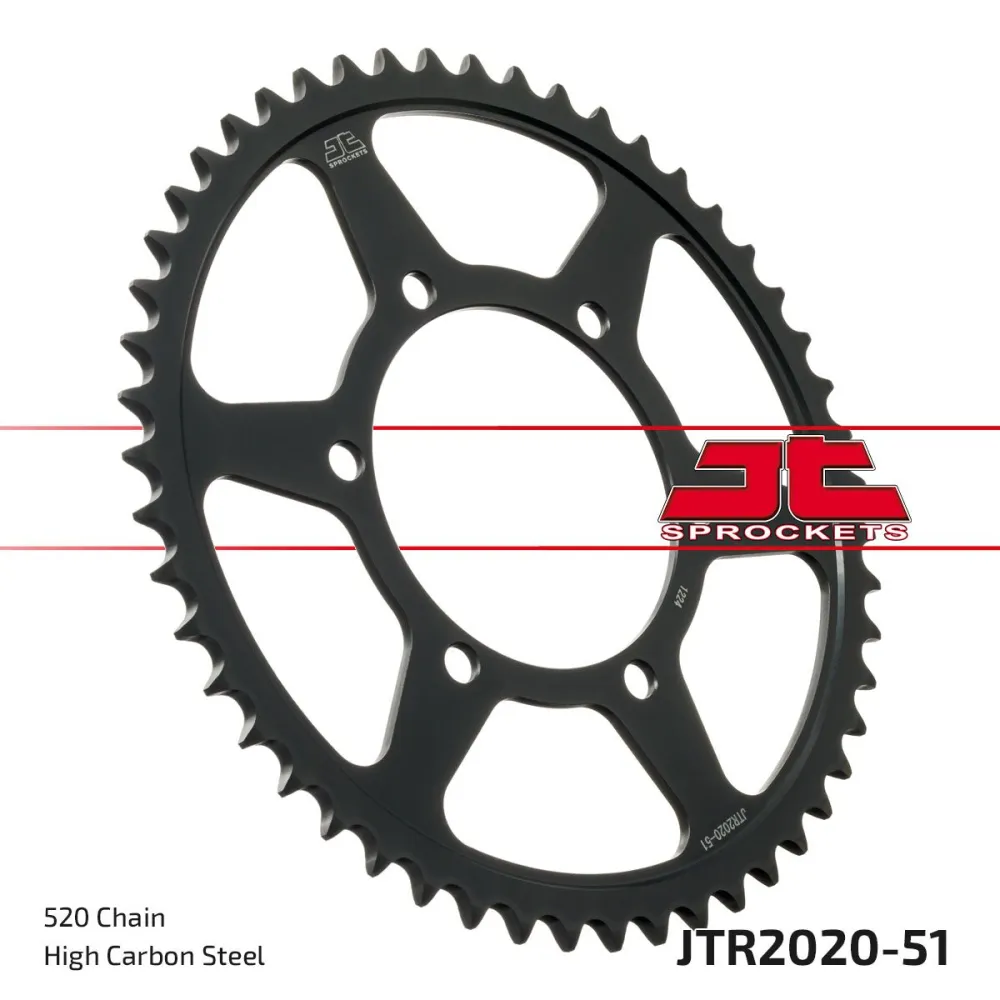 JT SPROCKETS - SPROCKET REAR 51T 520 - 12102794