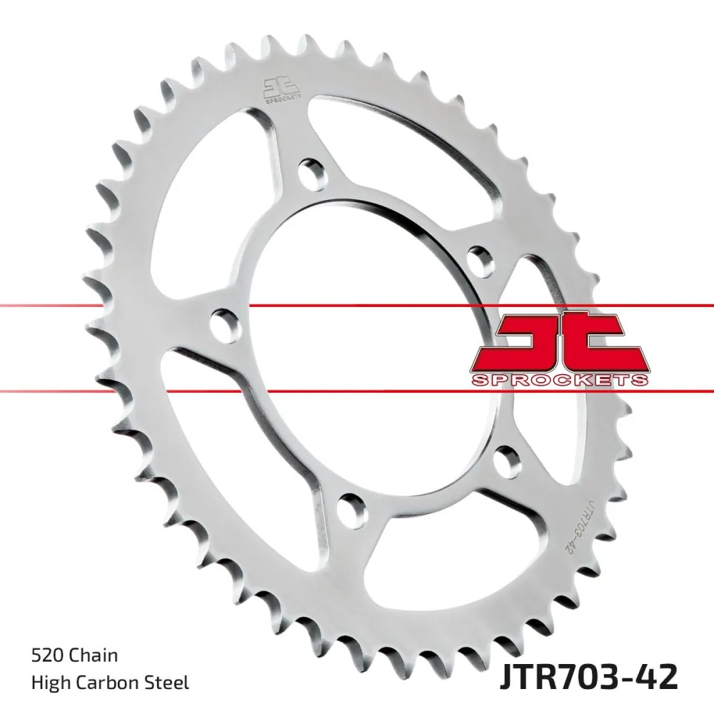 JT SPROCKETS - SPROCKET REAR 42T 520 - 12102796