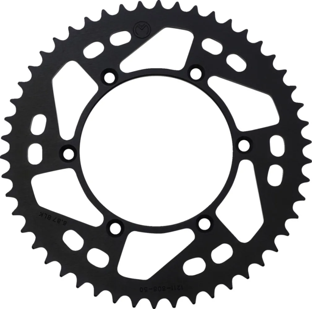 MOOSE OFFROAD HARD-PARTS - SPROCKET ALU MSE SUZ 50T BLK - 12111481