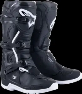 ALPINESTARS(MX) - BOOT T3 END WP BLK/WHT 8 - 34103058