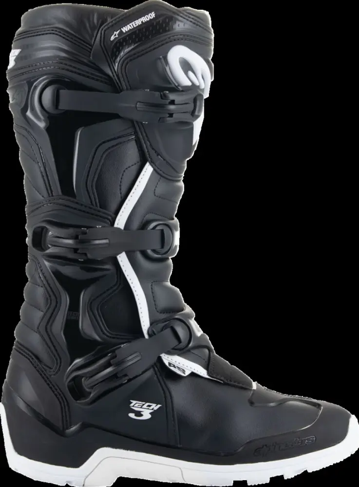 ALPINESTARS(MX) - BOOT T3 END WP BLK/WHT 9 - 34103059