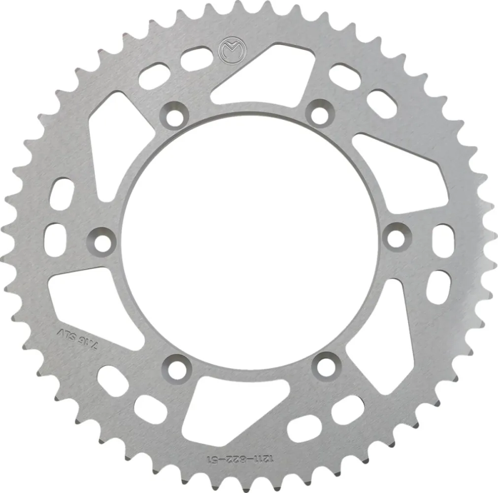 MOOSE OFFROAD HARD-PARTS - SPROCKET ALU HUS 51T SILV - 12111541