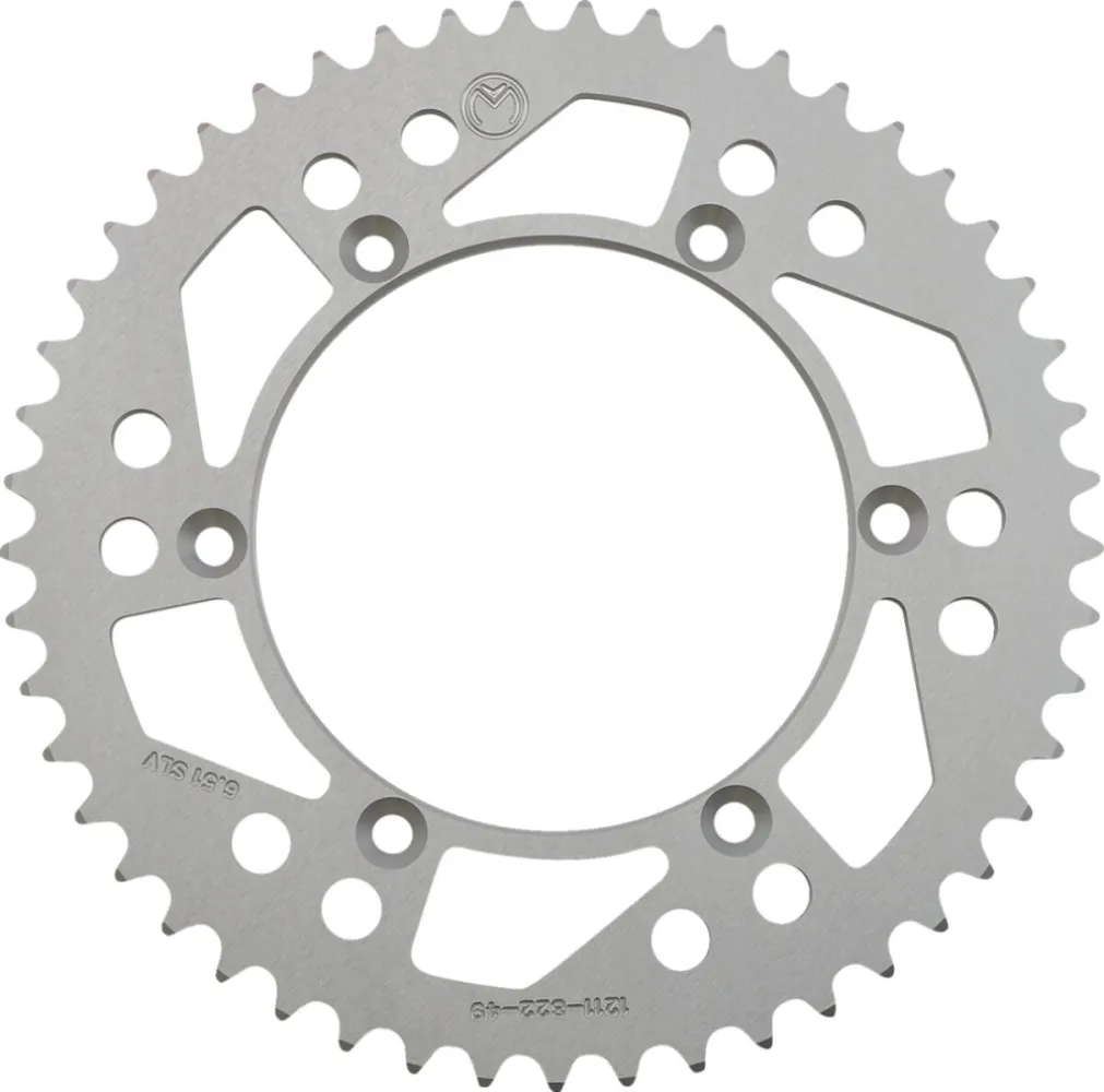 MOOSE OFFROAD HARD-PARTS - SPROCKET ALU MSE HUSQ 49T SIL - 12111539