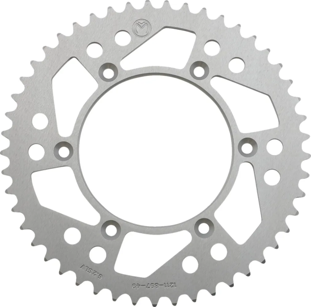 MOOSE OFFROAD HARD-PARTS - SPROCKET ALU MSE KTM 49T SILV - 12111553