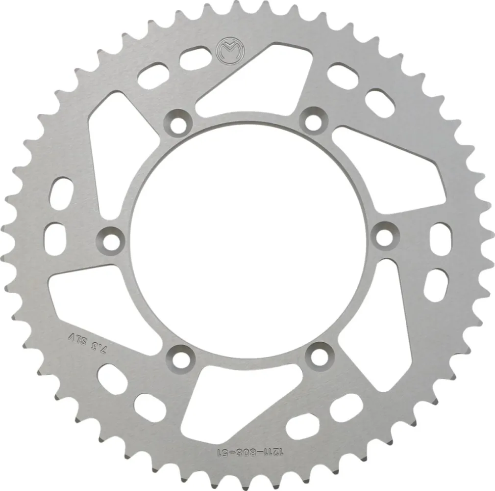 MOOSE OFFROAD HARD-PARTS - SPROCKET ALU MSE SUZ 51T SILV - 12111580