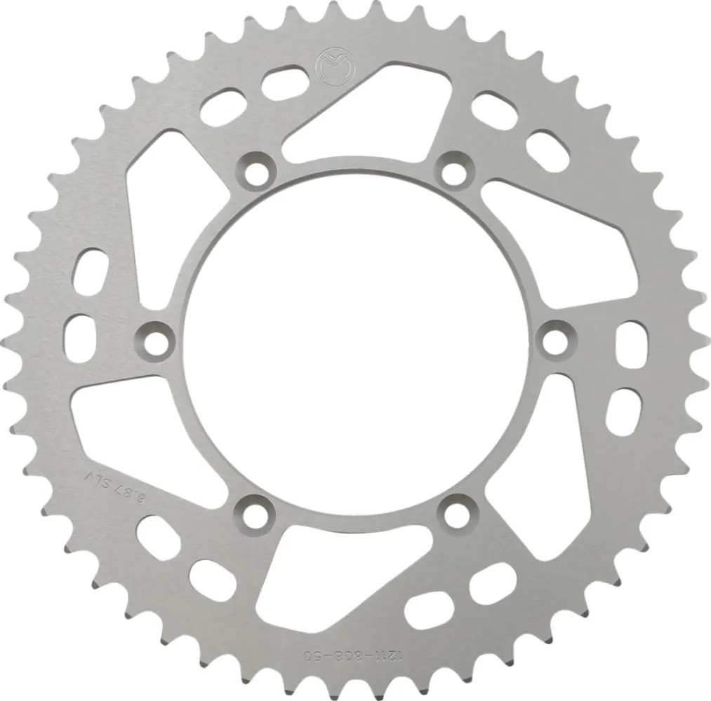 MOOSE OFFROAD HARD-PARTS - SPROCKET ALU SUZ 50T SILV - 12111579