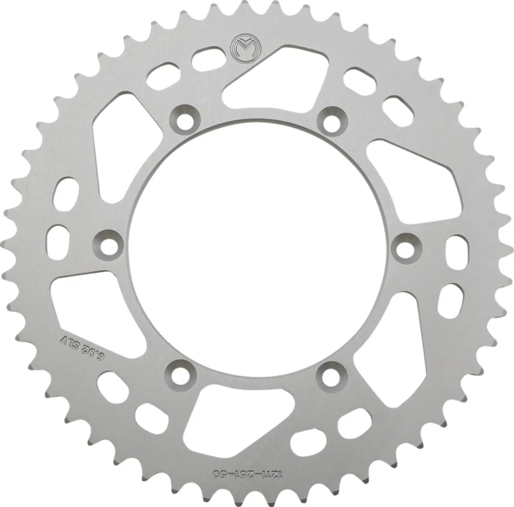 MOOSE OFFROAD HARD-PARTS - SPROCKET ALU MSE YAM 50T SILV - 12111588