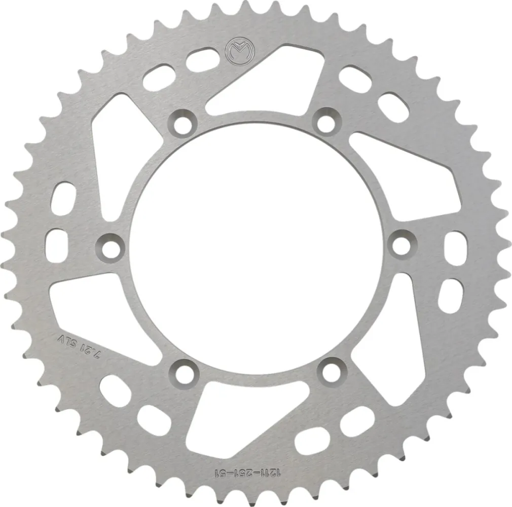 MOOSE OFFROAD HARD-PARTS - SPROCKET ALU MSE YAM 51T SILV - 12111589