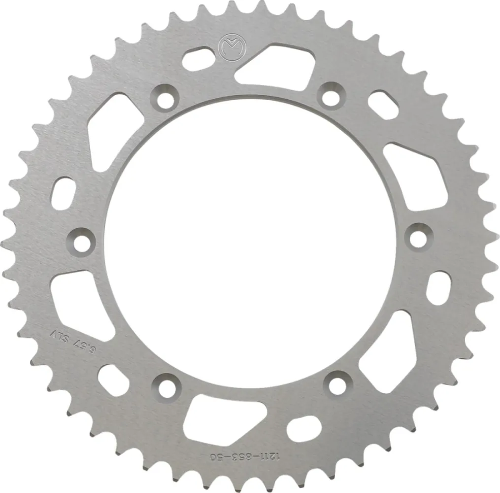 MOOSE OFFROAD HARD-PARTS - SPROCKET ALU MSE YAM 50T SILV - 12111599